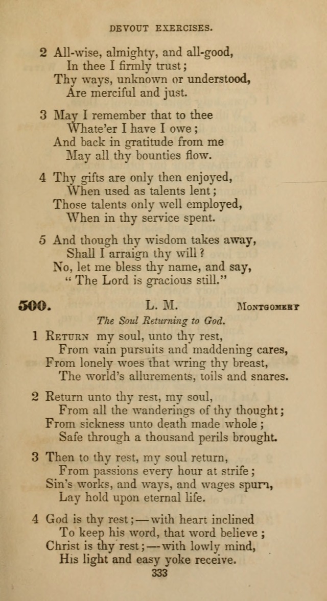 Hymns for Christian Devotion: especially adapted to the Universalist denomination page 323