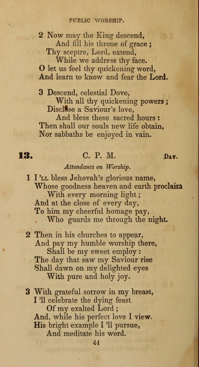 Hymns for Christian Devotion: especially adapted to the Universalist denomination page 34