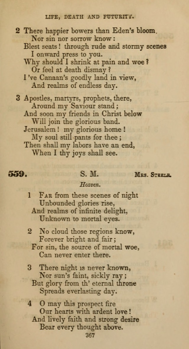 Hymns for Christian Devotion: especially adapted to the Universalist denomination page 357