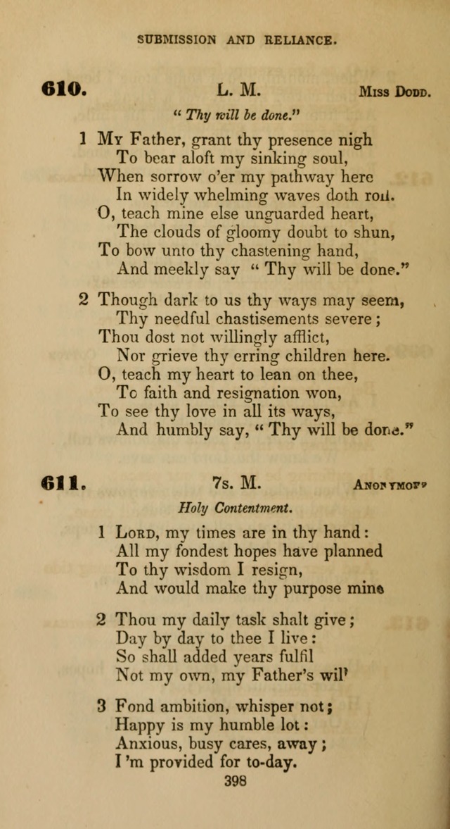 Hymns for Christian Devotion: especially adapted to the Universalist denomination page 388