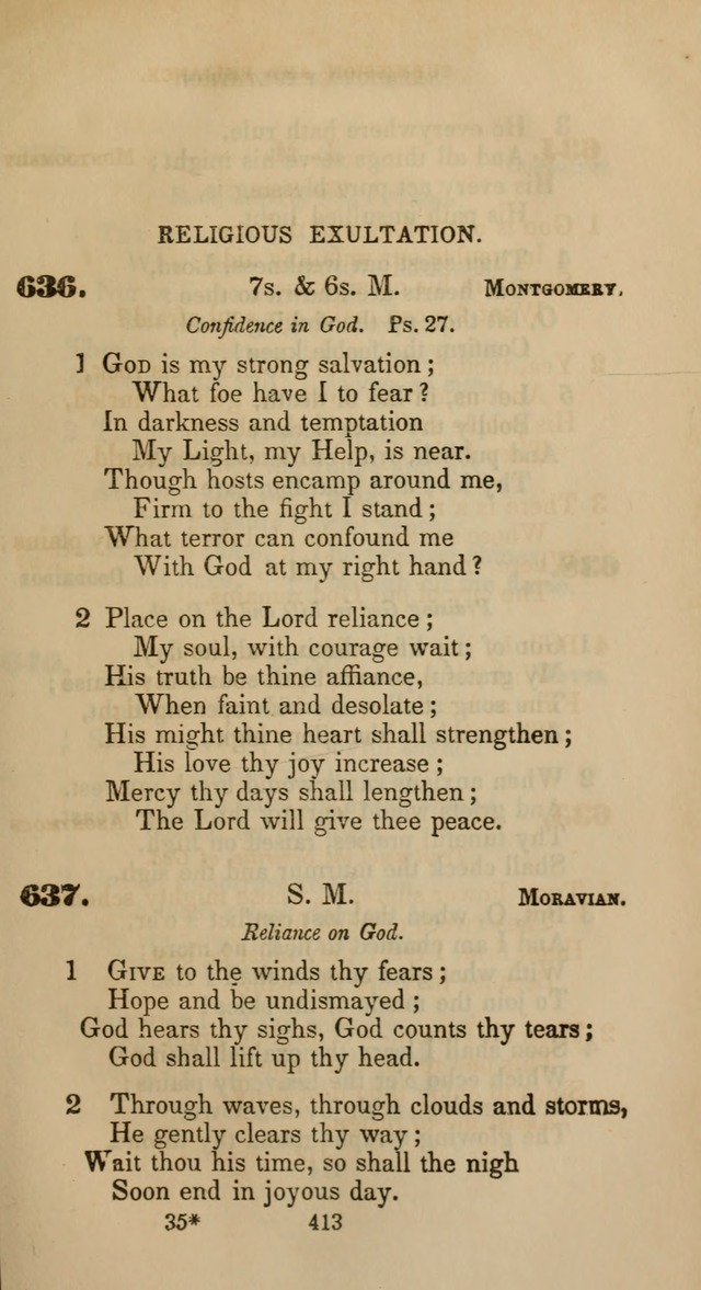 Hymns for Christian Devotion: especially adapted to the Universalist denomination page 403