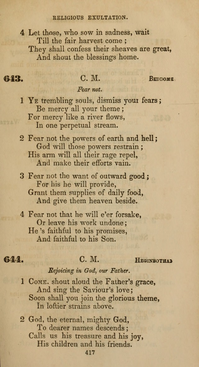 Hymns for Christian Devotion: especially adapted to the Universalist denomination page 407