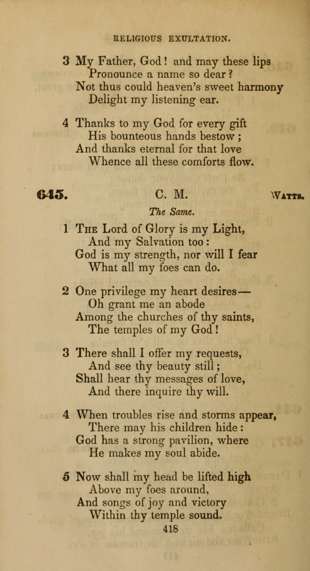 Hymns for Christian Devotion: especially adapted to the Universalist denomination page 408