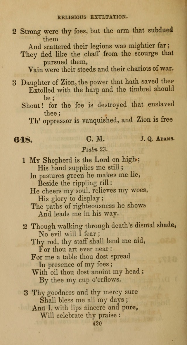 Hymns for Christian Devotion: especially adapted to the Universalist denomination page 410