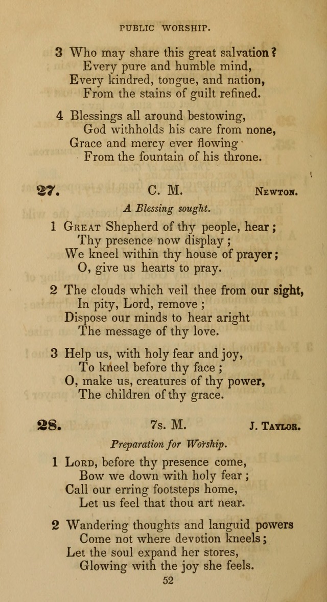 Hymns for Christian Devotion: especially adapted to the Universalist denomination page 42