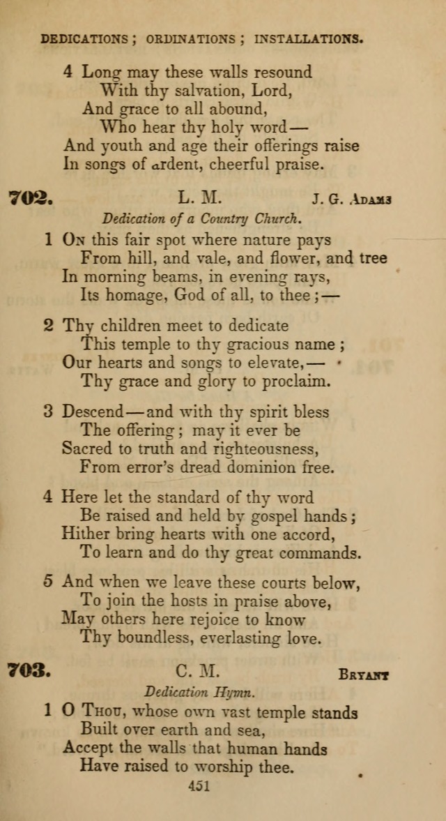 Hymns for Christian Devotion: especially adapted to the Universalist denomination page 441