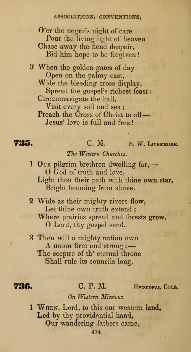 Hymns for Christian Devotion: especially adapted to the Universalist denomination page 464