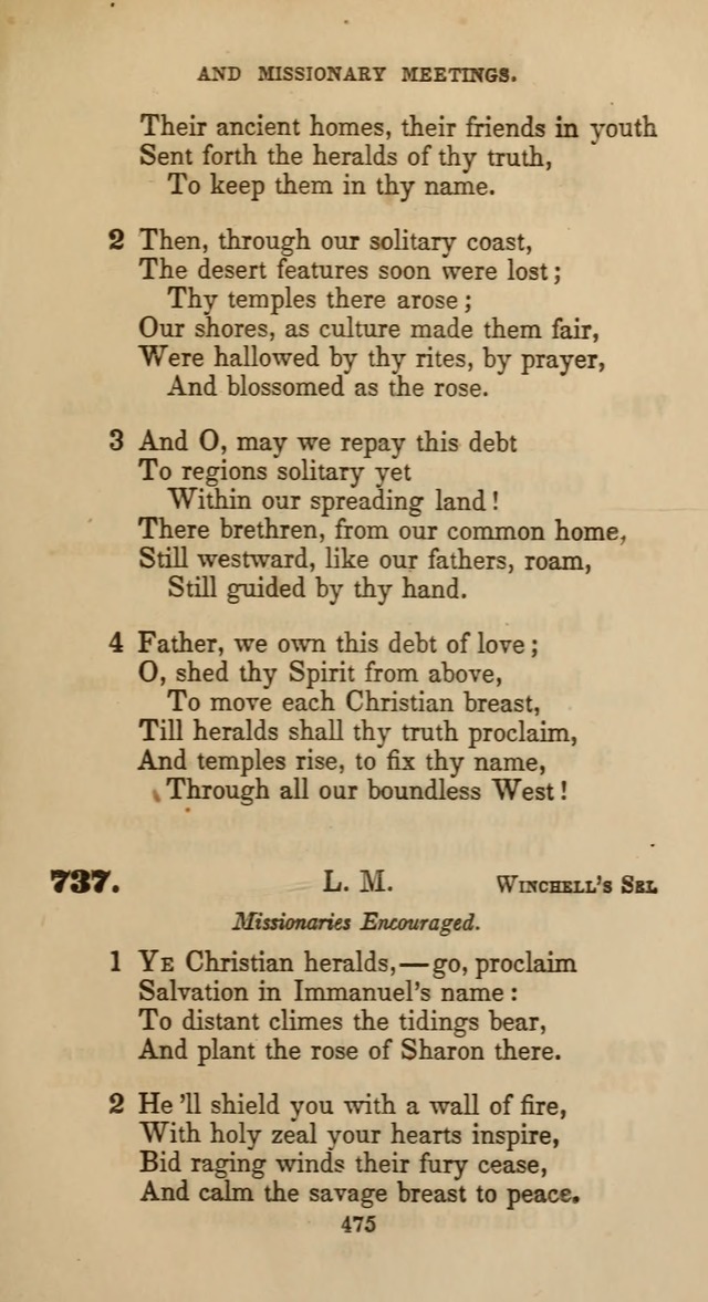 Hymns for Christian Devotion: especially adapted to the Universalist denomination page 465