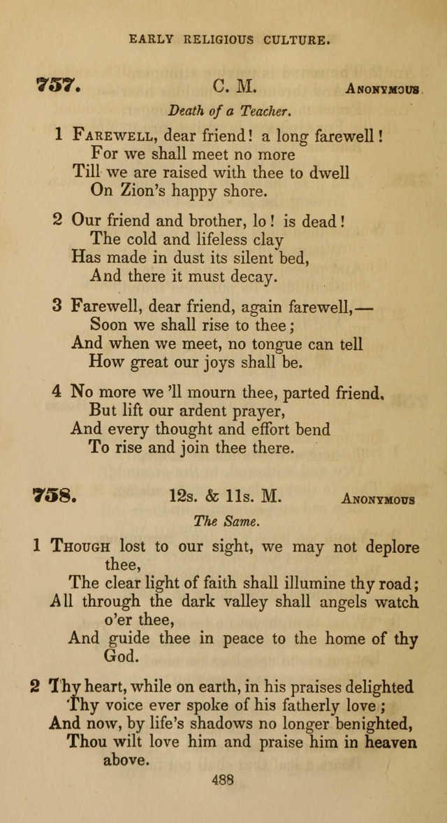 Hymns for Christian Devotion: especially adapted to the Universalist denomination page 478