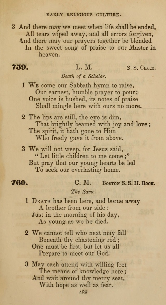 Hymns for Christian Devotion: especially adapted to the Universalist denomination page 479