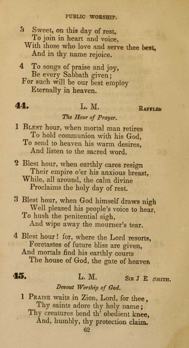 Hymns for Christian Devotion: especially adapted to the Universalist denomination page 52