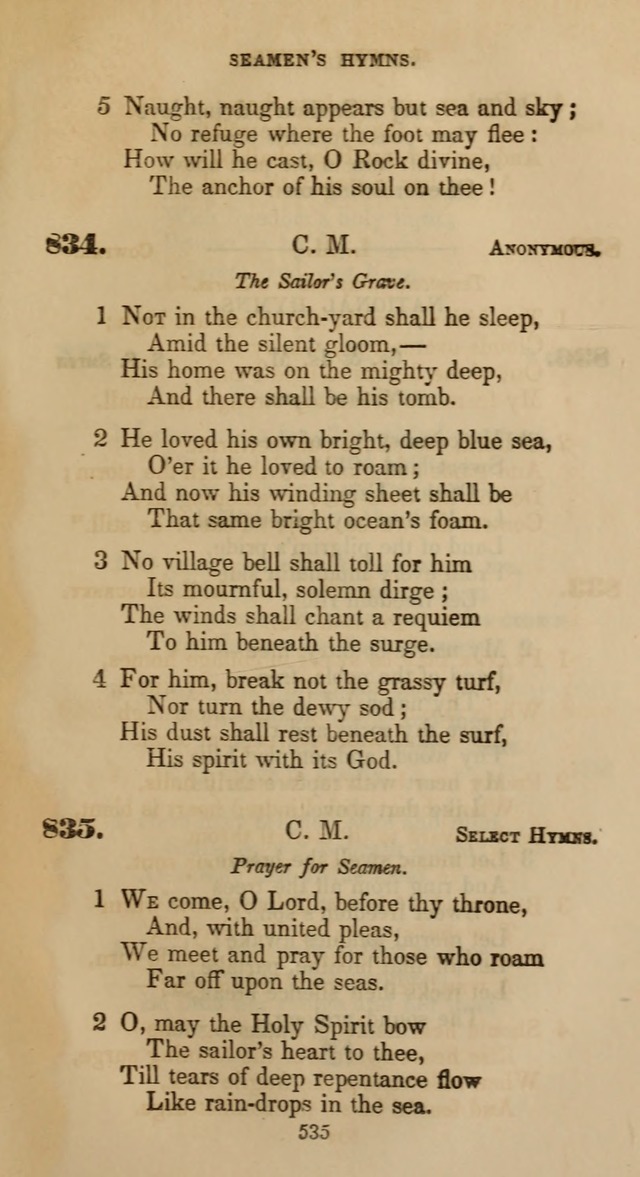 Hymns for Christian Devotion: especially adapted to the Universalist denomination page 525