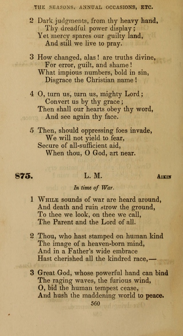 Hymns for Christian Devotion: especially adapted to the Universalist denomination page 550