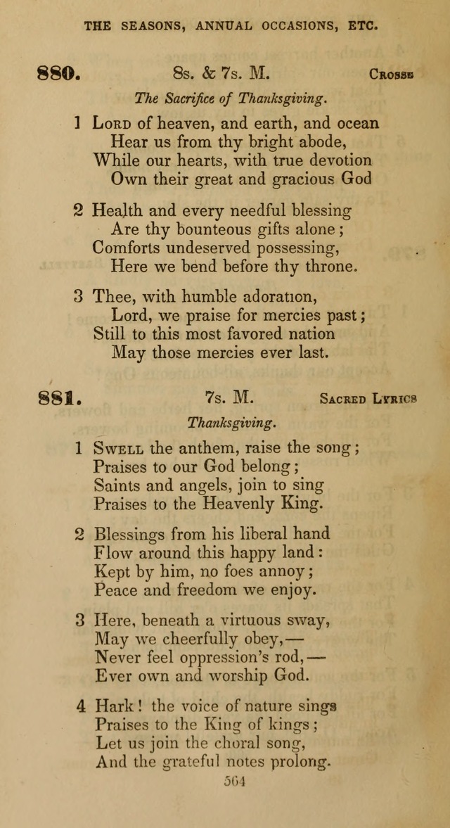 Hymns for Christian Devotion: especially adapted to the Universalist denomination page 554