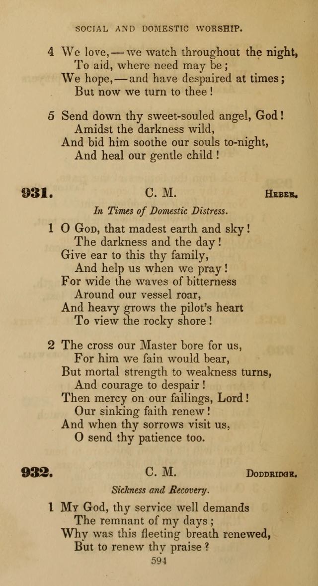 Hymns for Christian Devotion: especially adapted to the Universalist denomination page 584