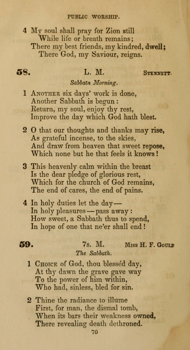 Hymns for Christian Devotion: especially adapted to the Universalist denomination page 60