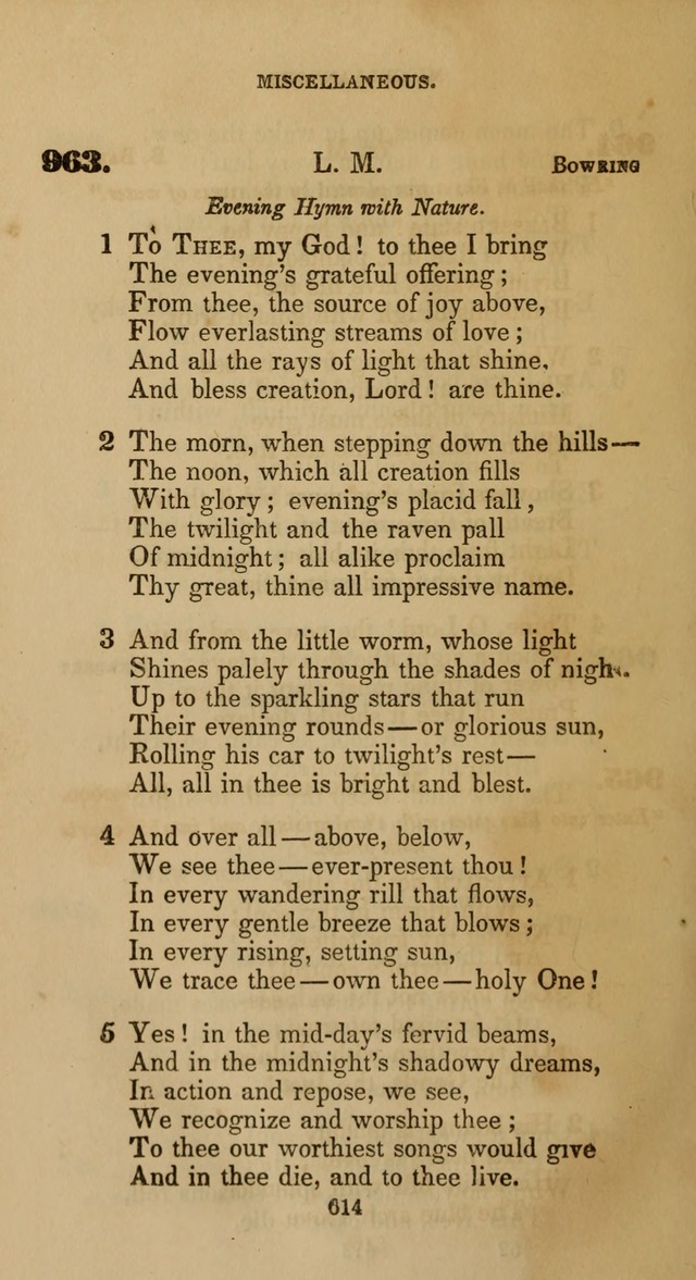 Hymns for Christian Devotion: especially adapted to the Universalist denomination page 604