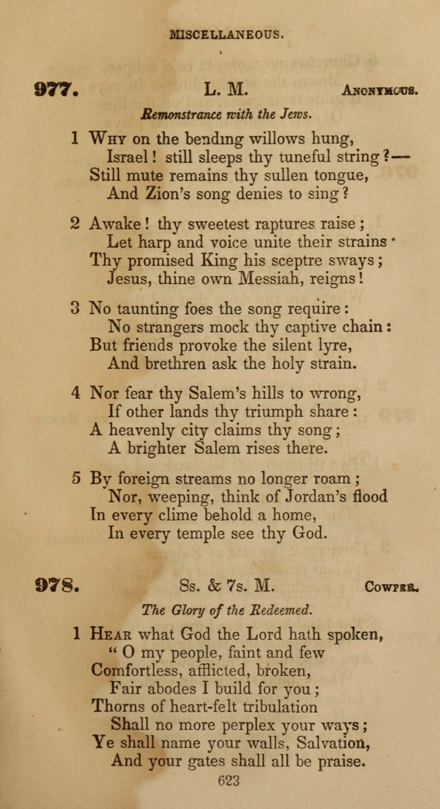 Hymns for Christian Devotion: especially adapted to the Universalist denomination page 613