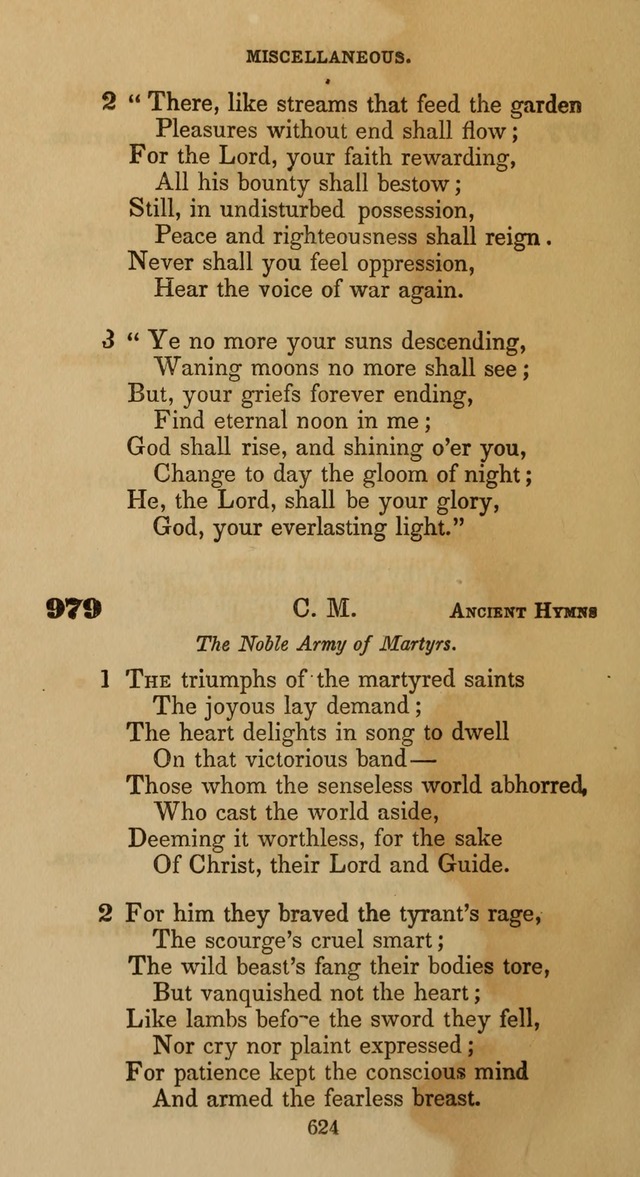 Hymns for Christian Devotion: especially adapted to the Universalist denomination page 614