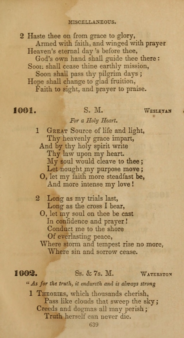 Hymns for Christian Devotion: especially adapted to the Universalist denomination page 629