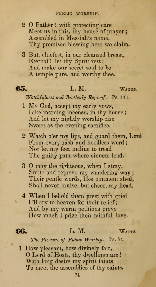 Hymns for Christian Devotion: especially adapted to the Universalist denomination page 64