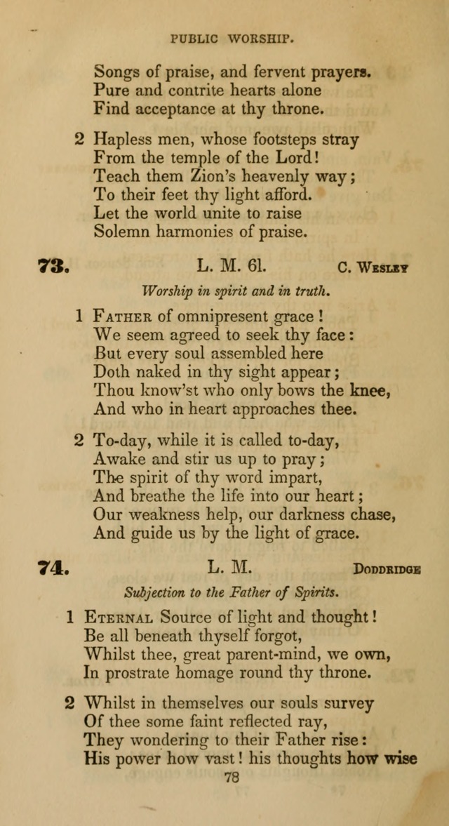 Hymns for Christian Devotion: especially adapted to the Universalist denomination page 68