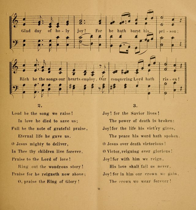 Hymns and Carols for Easter Day: (2nd ed.) page 11