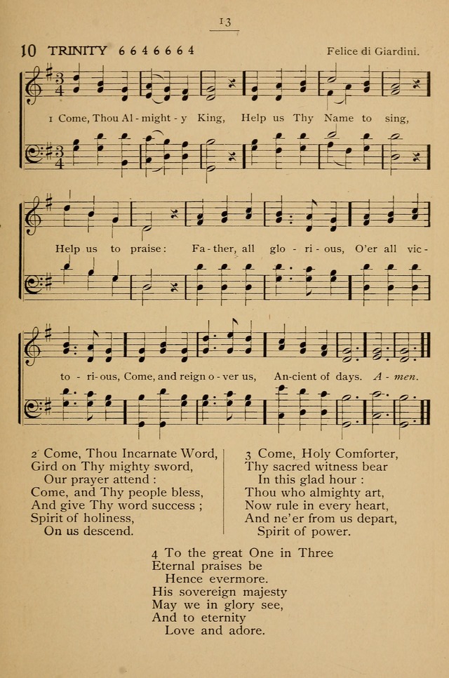 Hymnal: a compilation of familiar hymns for use at meetings where the larger collections are not available. page 16