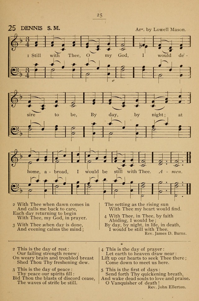 Hymnal: a compilation of familiar hymns for use at meetings where the larger collections are not available. page 28