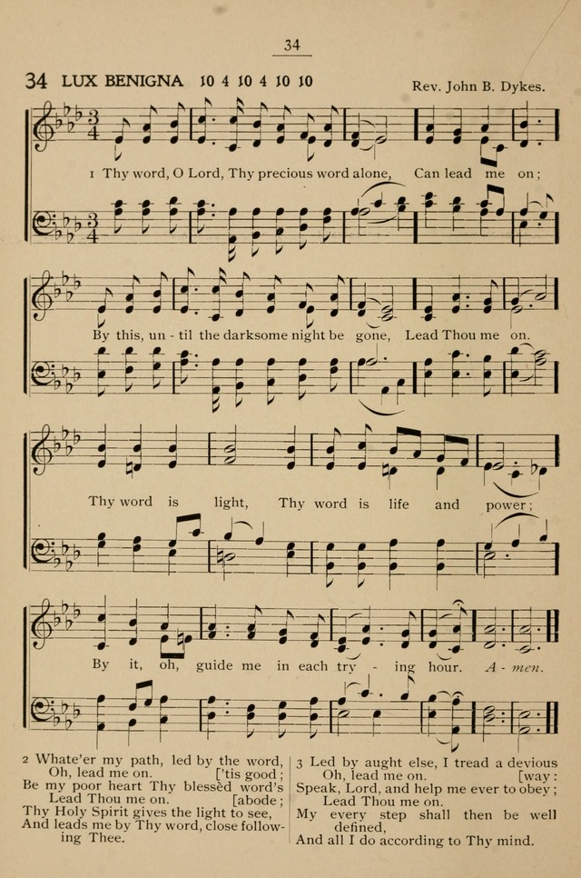 Hymnal: a compilation of familiar hymns for use at meetings where the larger collections are not available. page 37