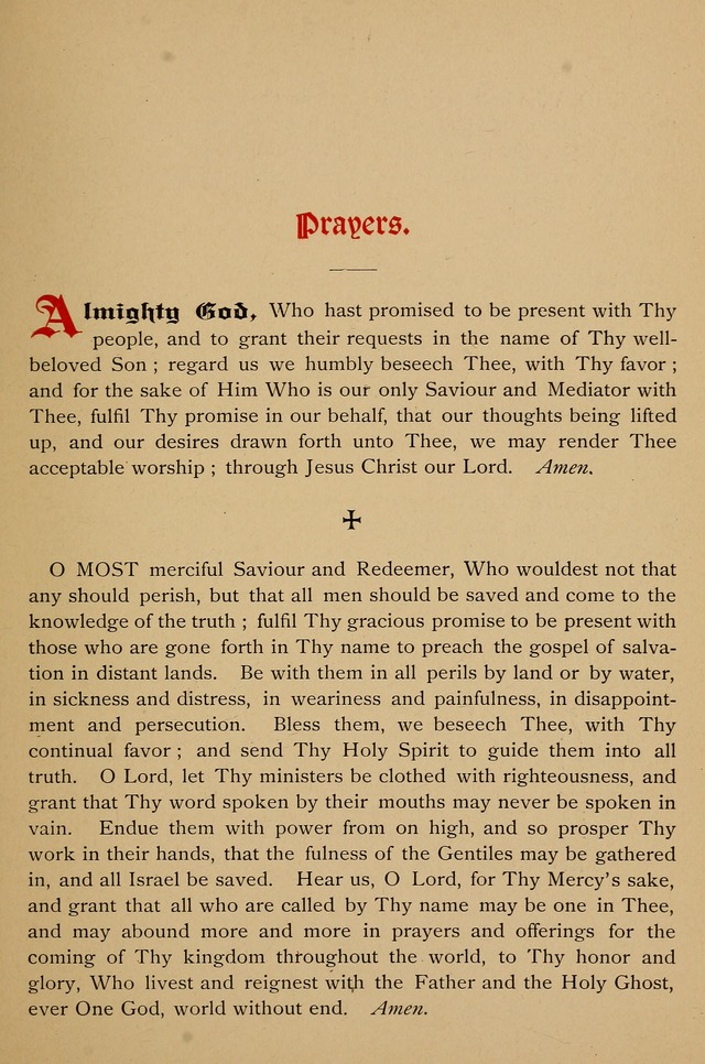 Hymnal: a compilation of familiar hymns for use at meetings where the larger collections are not available. page 6