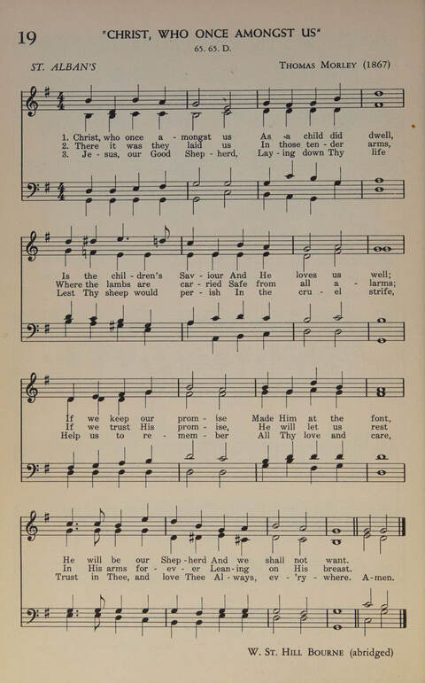 Hymns for Children and Grownups to Use Together page 22