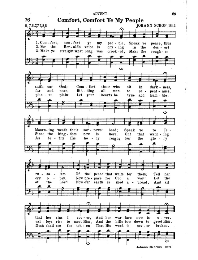 Hymnal for Church and Home page 110