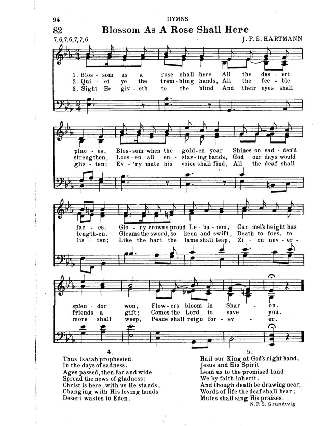 Hymnal for Church and Home page 115