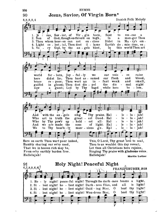 Hymnal for Church and Home page 121