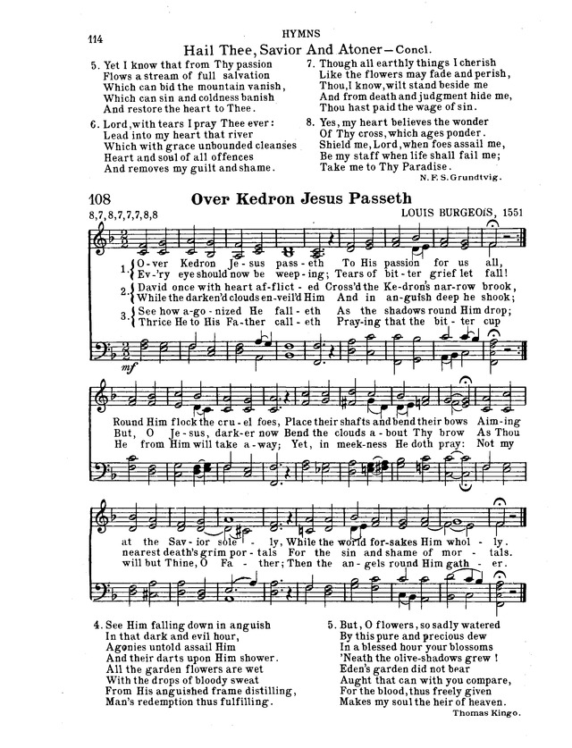 Hymnal for Church and Home page 135