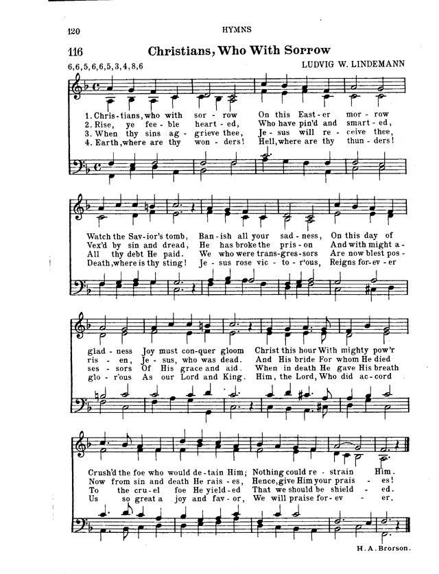 Hymnal for Church and Home page 141