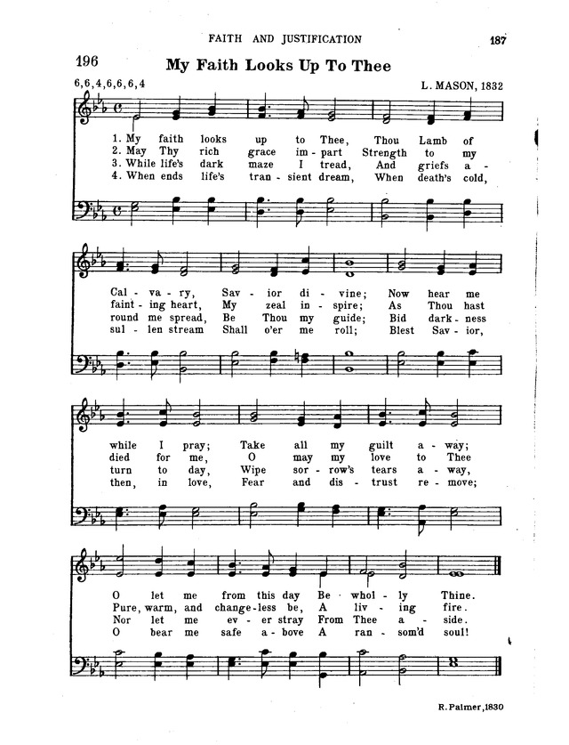 Hymnal for Church and Home page 208