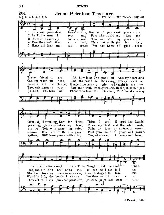 Hymnal for Church and Home page 215