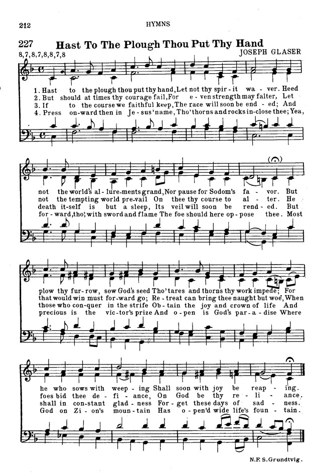 Hymnal for Church and Home page 233