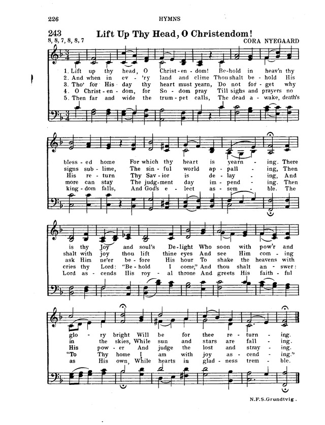 Hymnal for Church and Home page 247