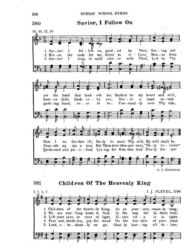 Hymnal for Church and Home page 359