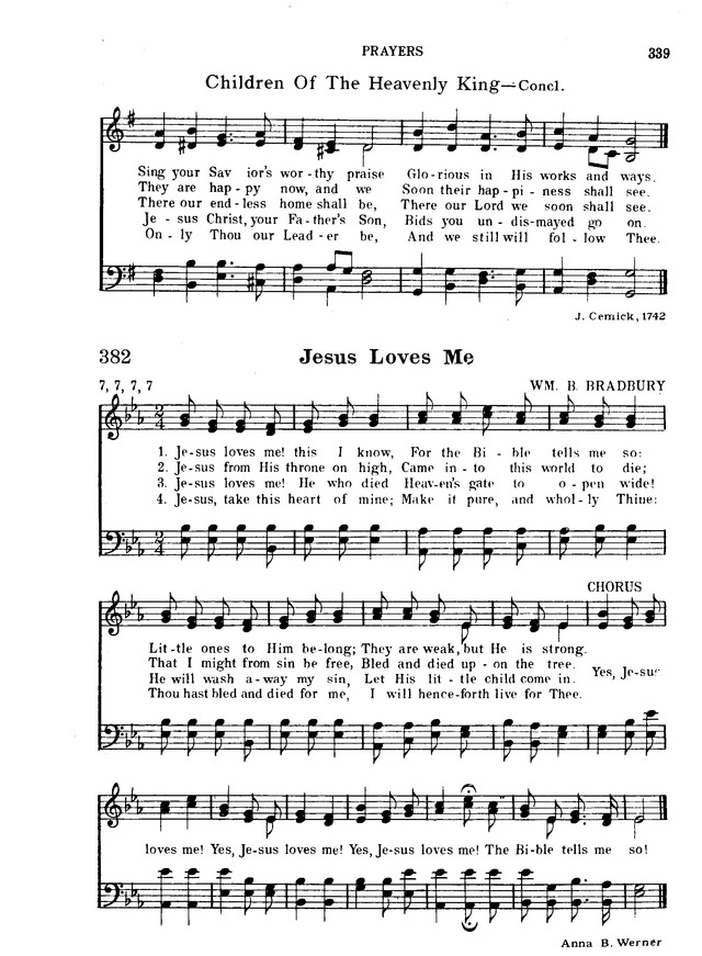 Hymnal for Church and Home page 360