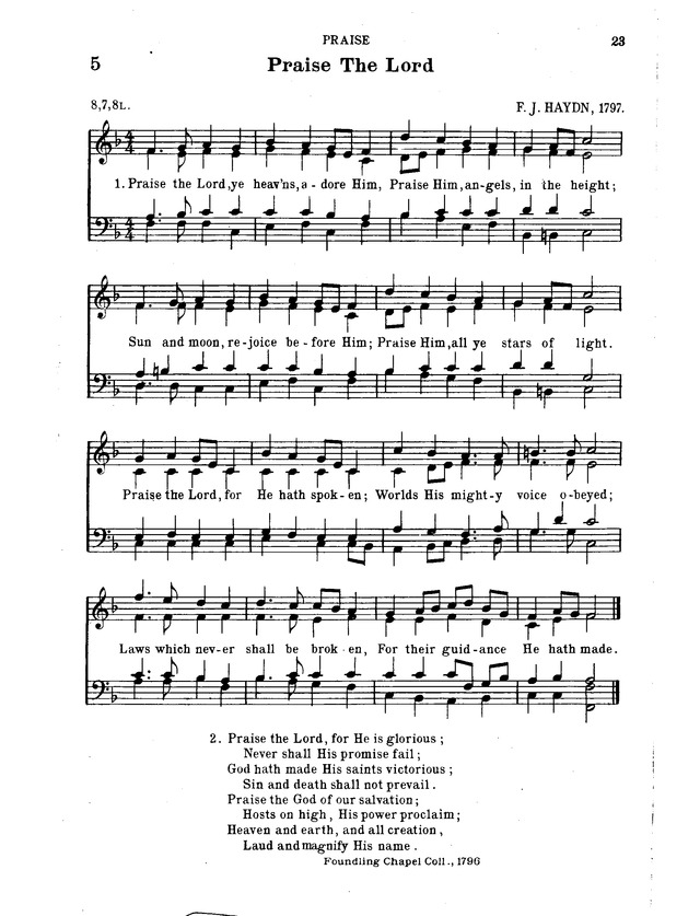 Hymnal for Church and Home page 44