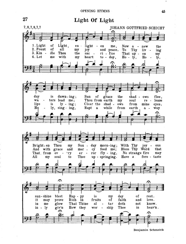 Hymnal for Church and Home page 66