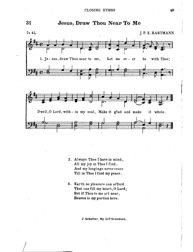 Hymnal for Church and Home page 70