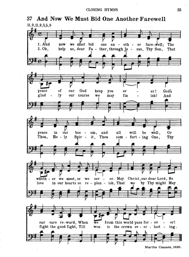 Hymnal for Church and Home page 76