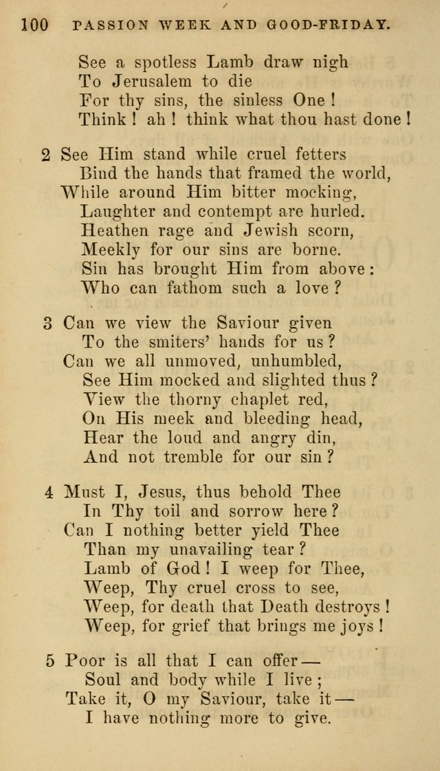 Hymns for Church and Home page 100