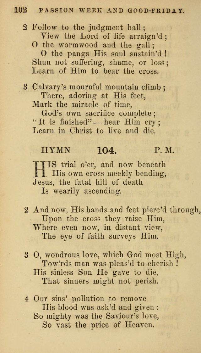 Hymns for Church and Home page 106