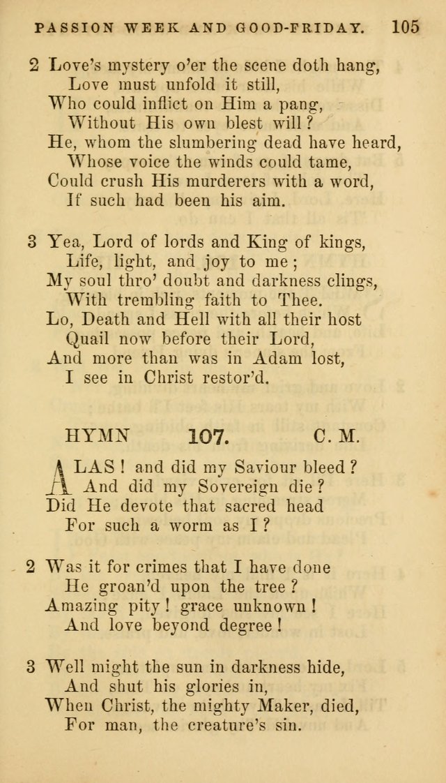 Hymns for Church and Home page 109